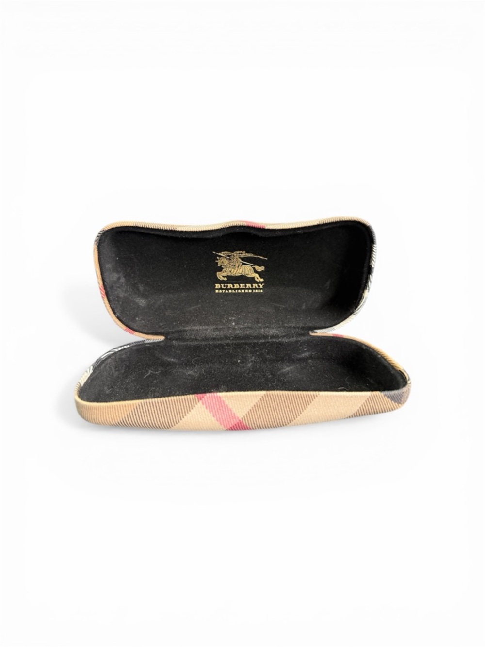 Burberry eyeglass case